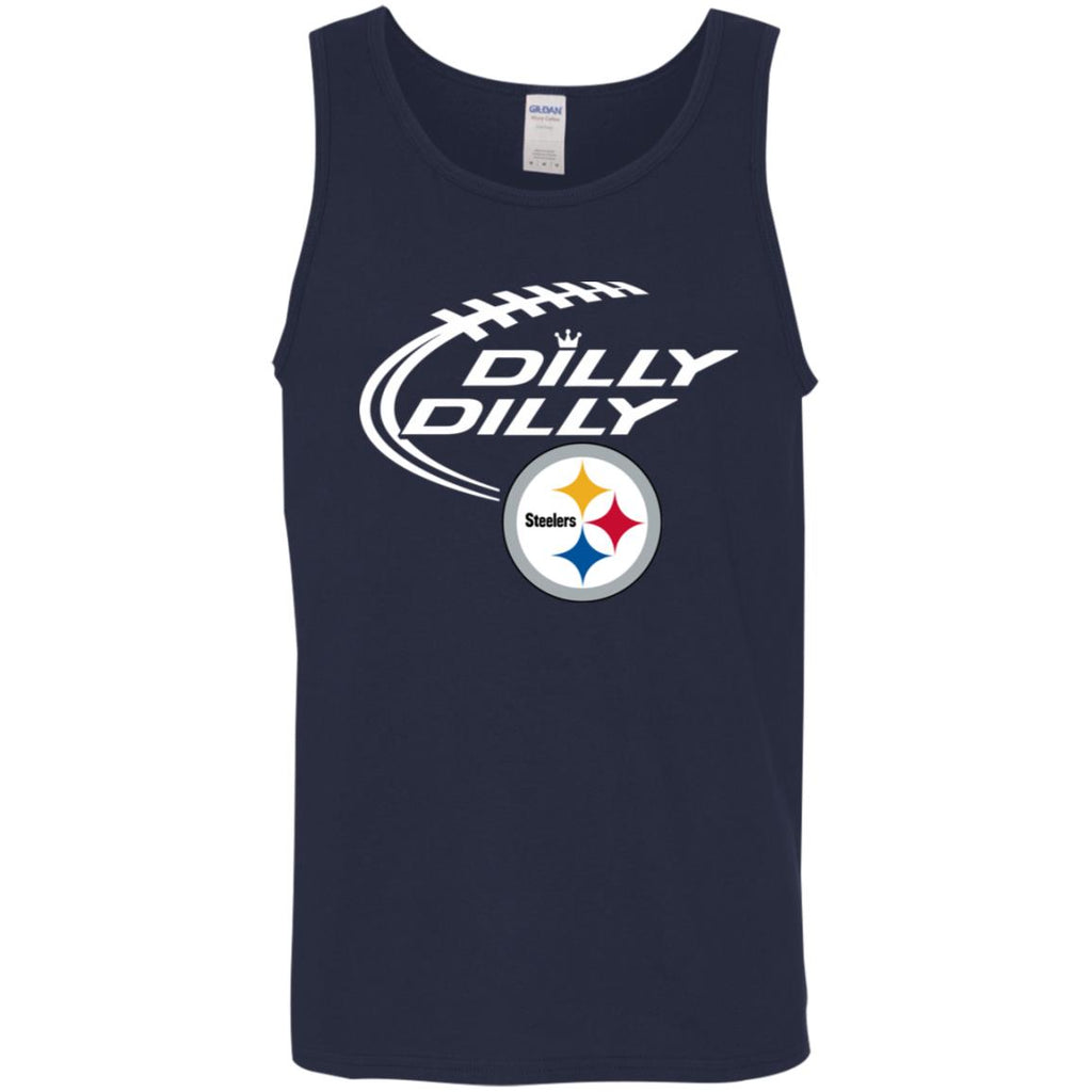 Dilly Dilly Pittsburgh Steelers Logo Nfl Football Men Tank Top