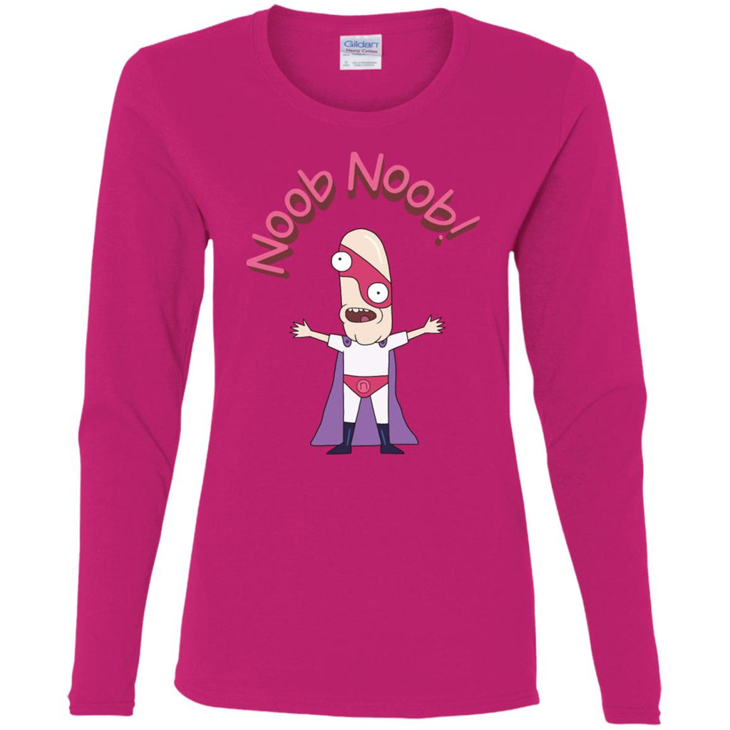 Rick And Morty Noob Noob Women Long Sleeve Shirt