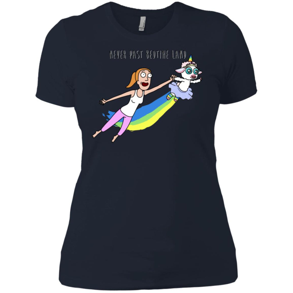 Rick And Morty Summer Never Past Bedtime Land Women T-Shirt