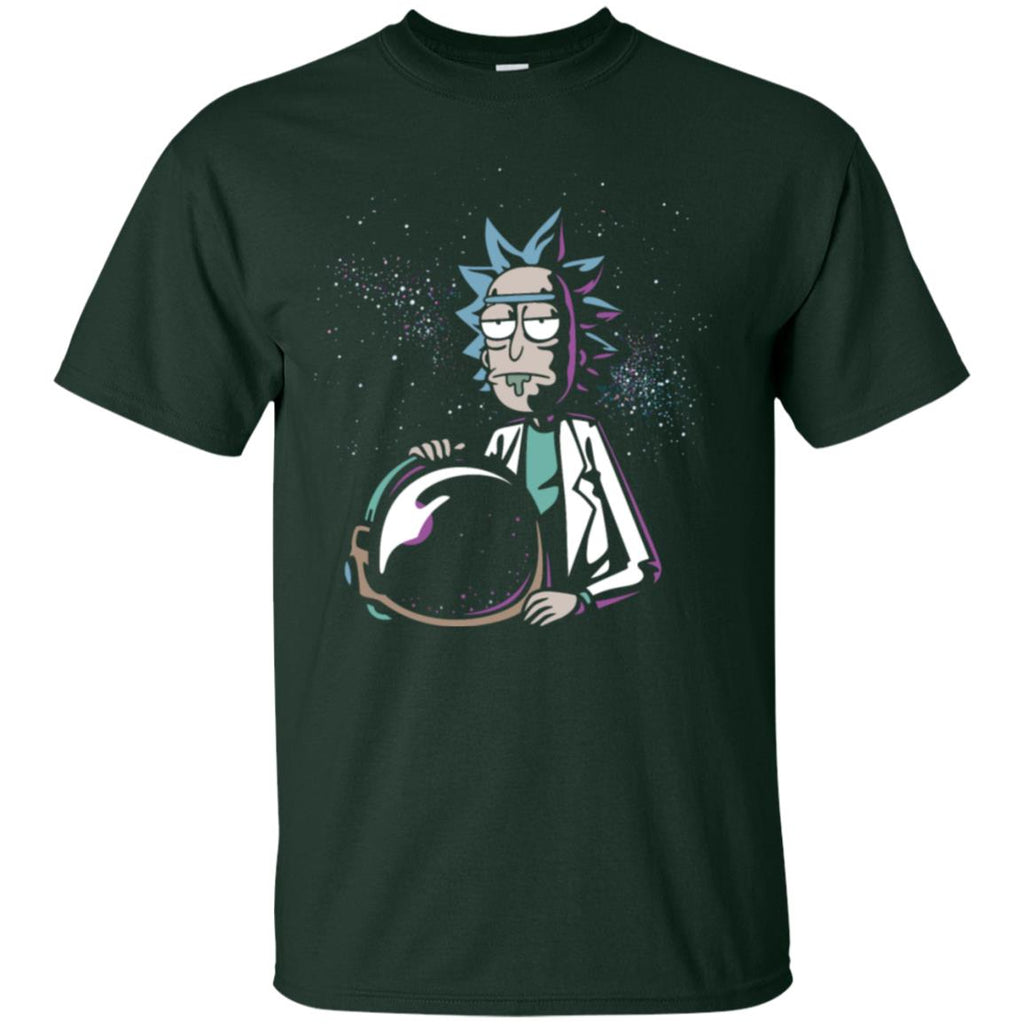 Rick And Morty Astronaut Helmet Men T-Shirt