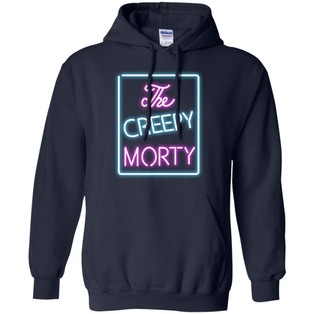 Rick And Morty The Creepy Morty Club Men Pullover Hoodie