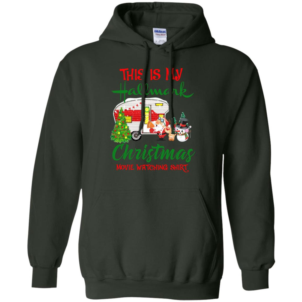 This Is My Hallmark Christmas Movie Watching Men Pullover Hoodie