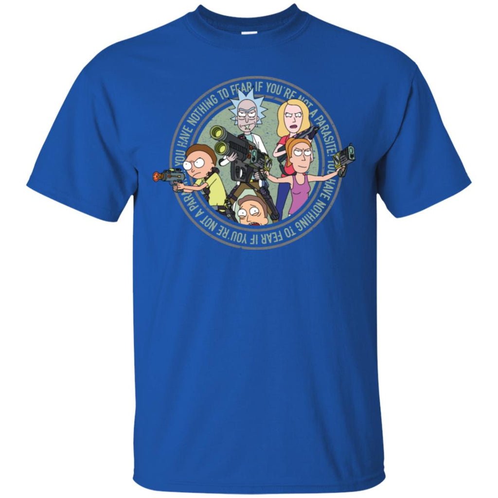 Rick And Morty And The Smith Family Men T-Shirt