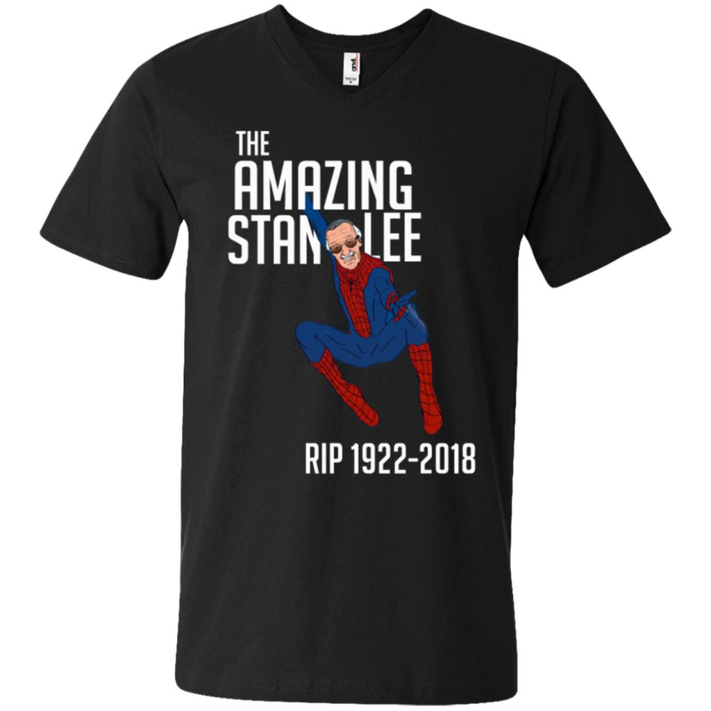 The Amazing Stan Lee Men V-Neck T-Shirt