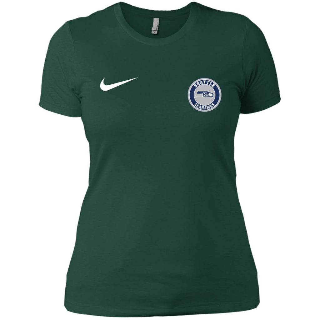 Nike Seatle Seahawk Nfl Football Women T-Shirt