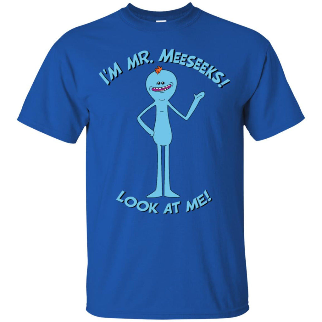 Rick And Morty Mr Meeseeks Look At Me Quote Men T-Shirt