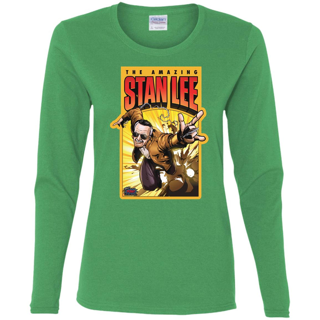 Pow - Entertainment's Amazing Stan Lee Women Long Sleeve Shirt