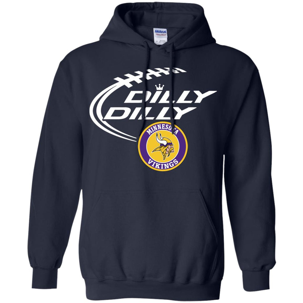 Dilly Dilly Minnesota Vikings Nfl Football Men Pullover Hoodie