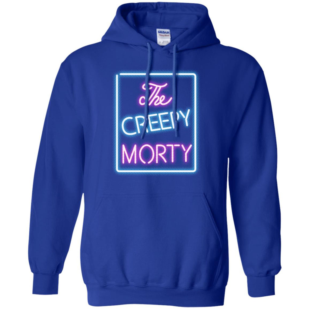 Rick And Morty The Creepy Morty Club Men Pullover Hoodie