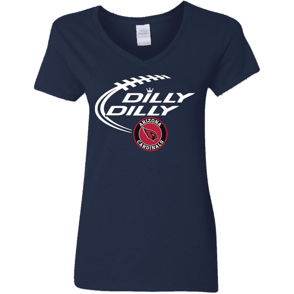 Dilly Dilly Arizona Cardinals Nfl Football Women V-Neck T-Shirt