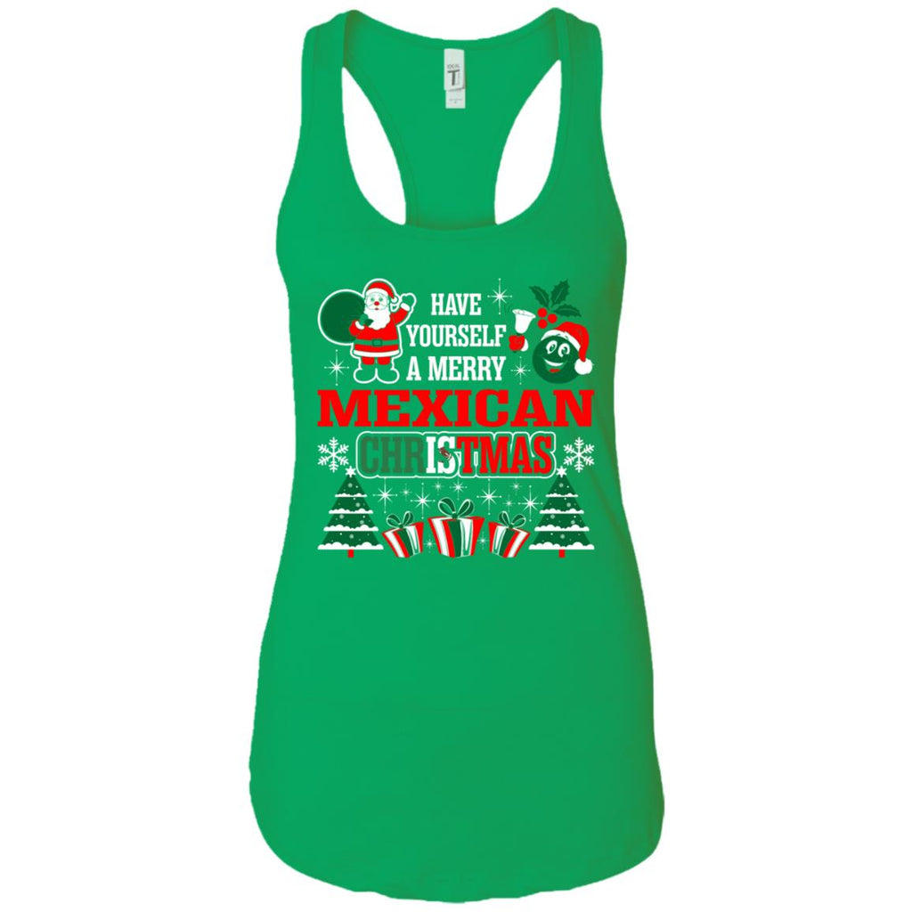 Have Yourself A Merry Mexican Christmas Women Tank