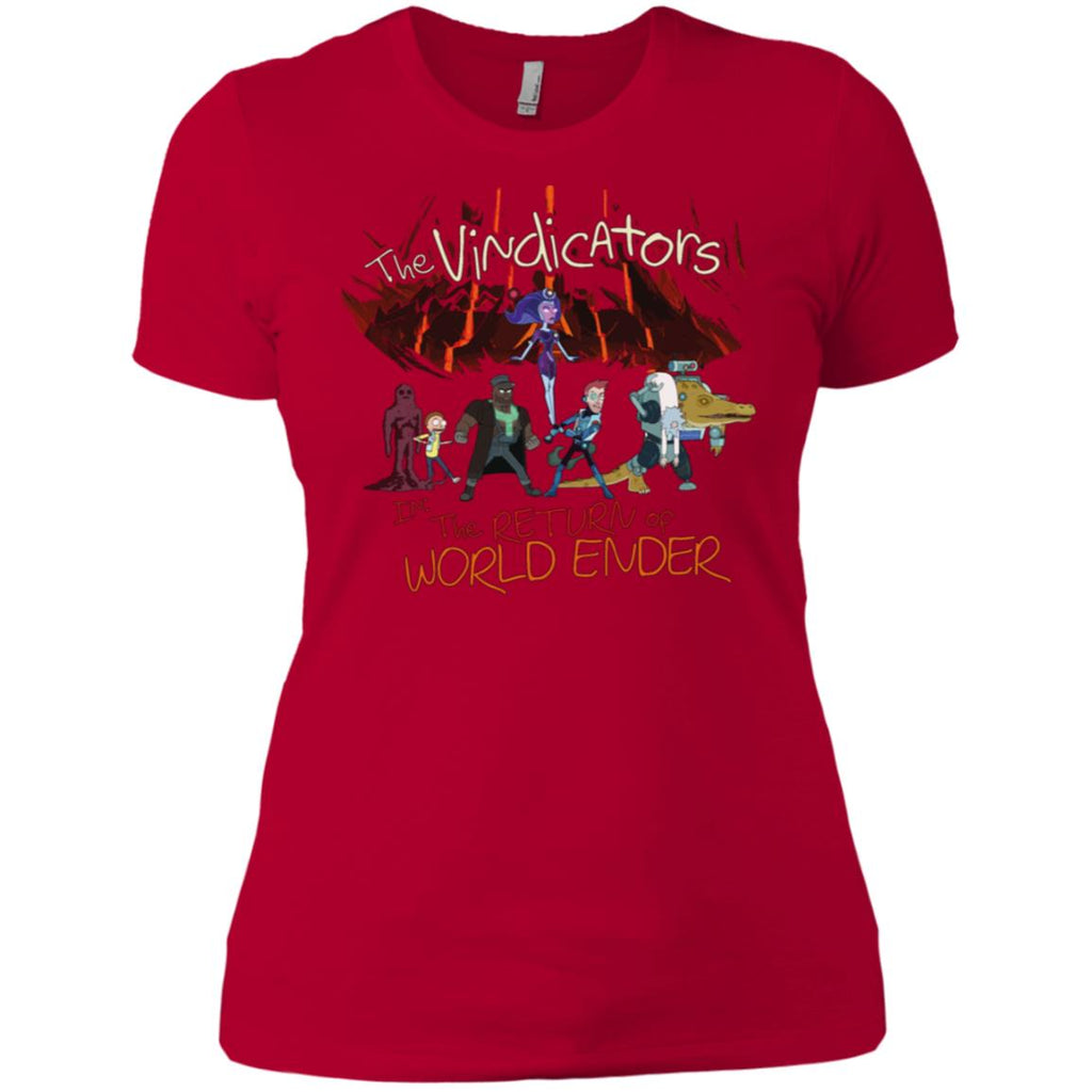 Rick And Morty The Vindicators Women T-Shirt