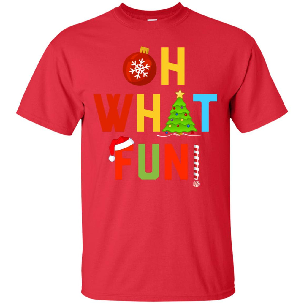 Oh What Fun Merry Christmas Men T-Shirt