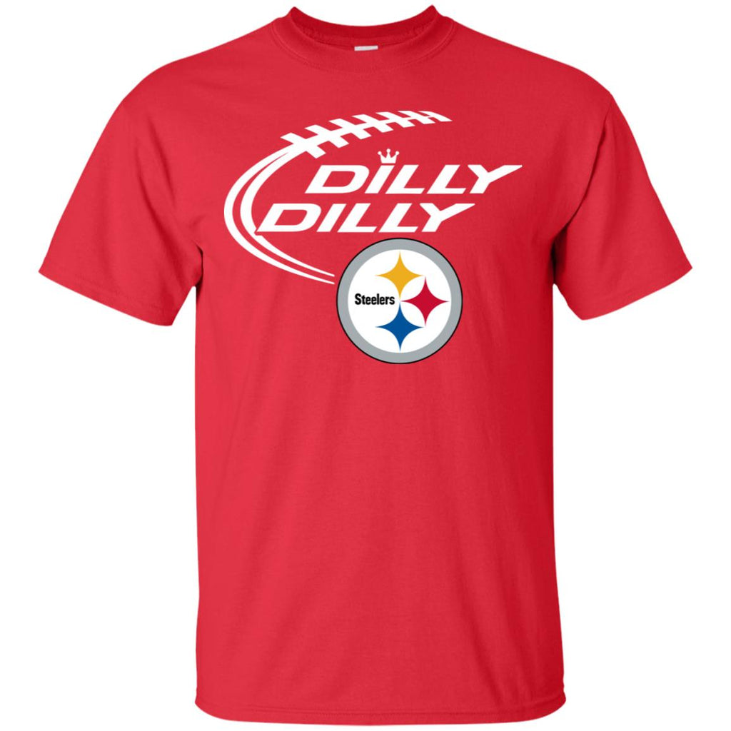 Dilly Dilly Pittsburgh Steelers Logo Nfl Football Men T-Shirt
