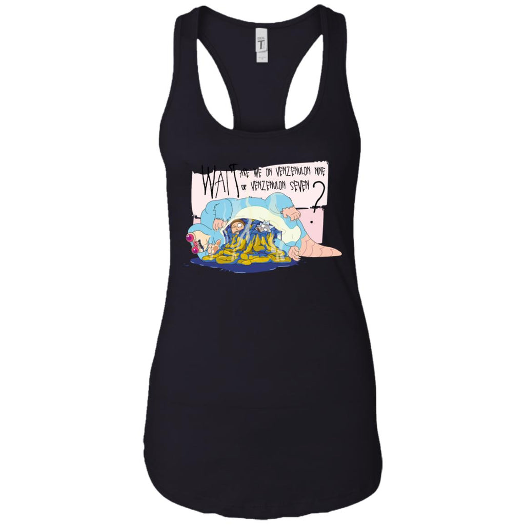 Ricky And Morty Which Venzenulon Are We On Women Tank