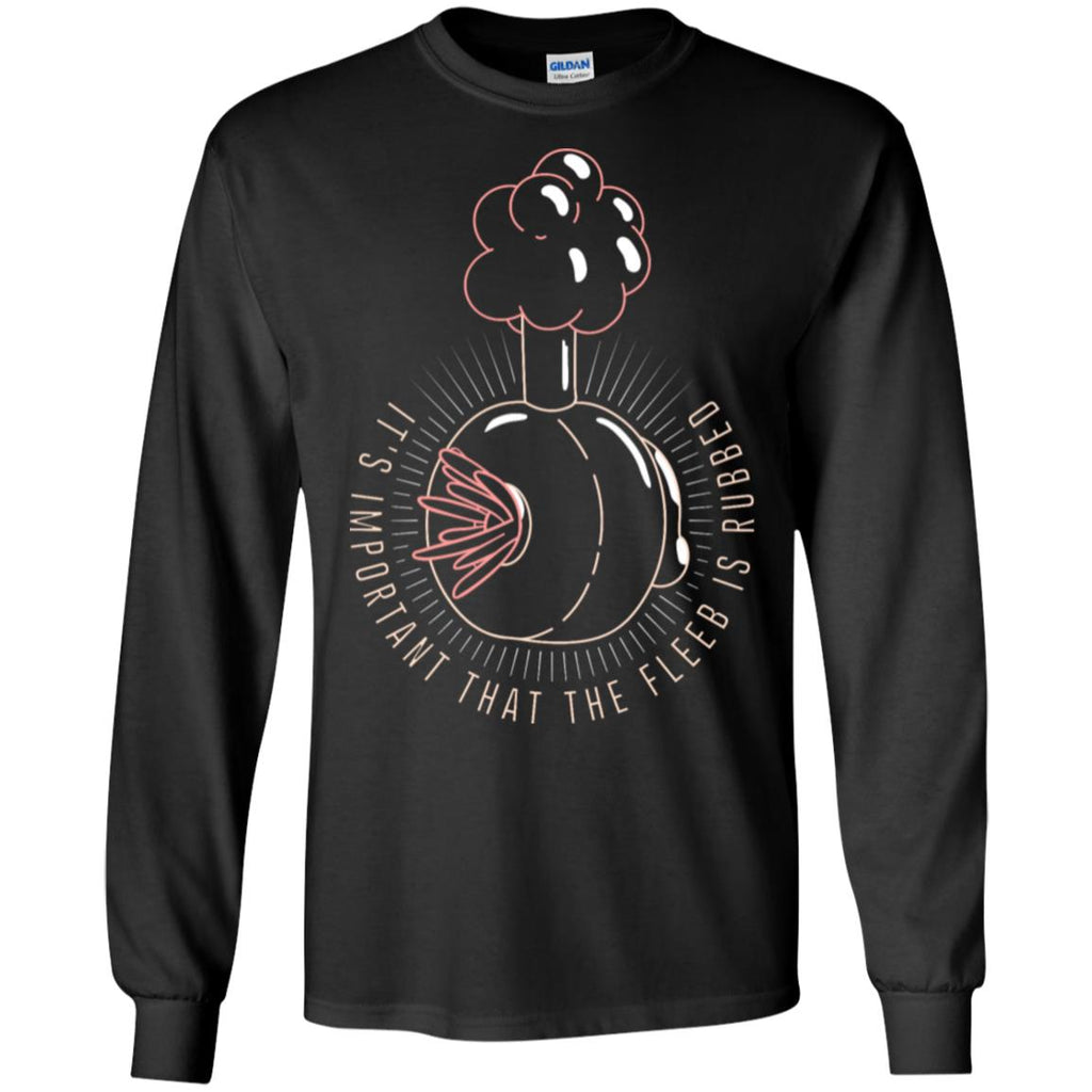 Rick And Morty Plumbus Men Long SLeeve Shirt