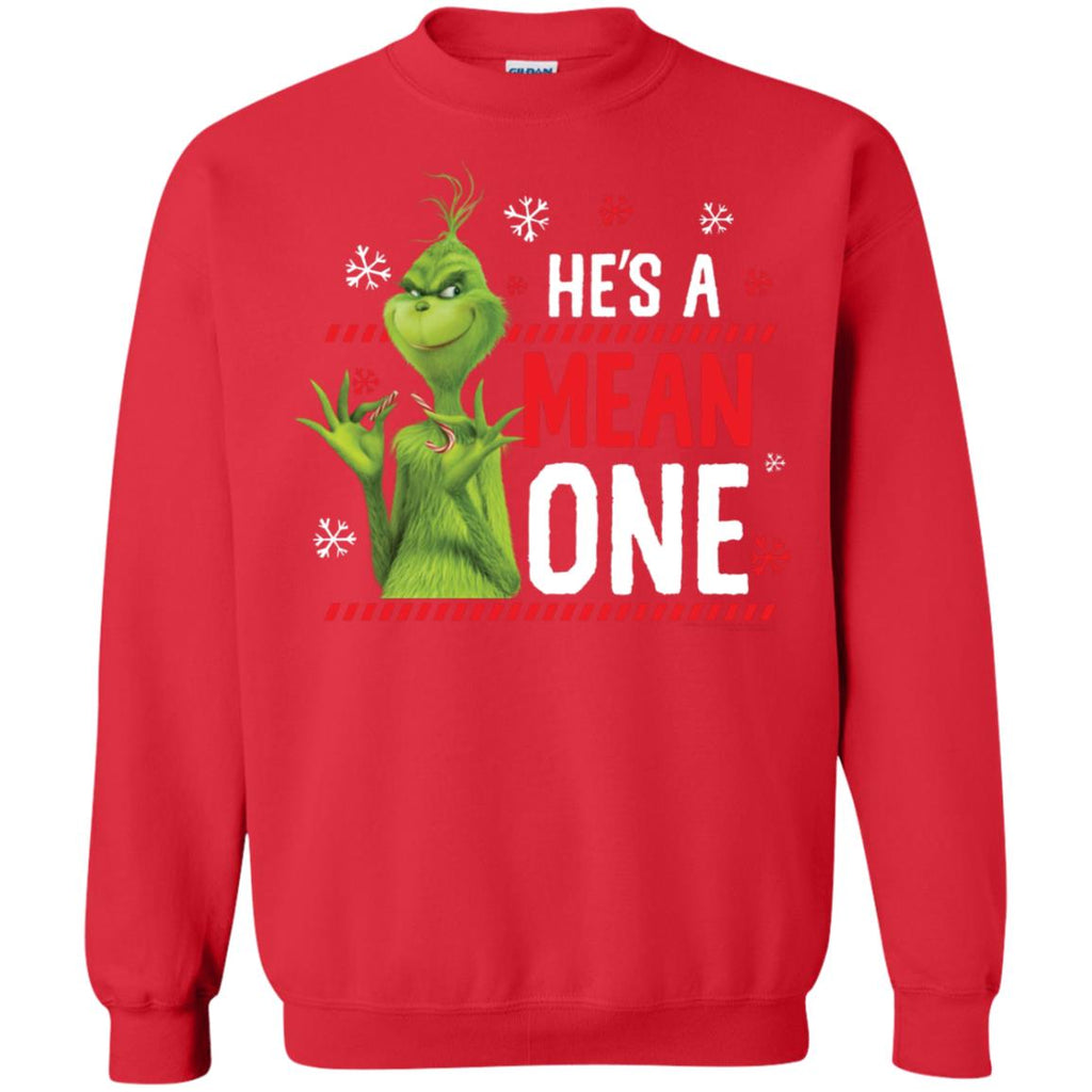 Dr. Seuss The Grinch Me Being Jolly Unisex Crewneck Pullover Sweatshirt