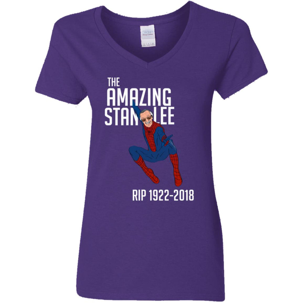 The Amazing Stan Lee Women V-Neck T-Shirt