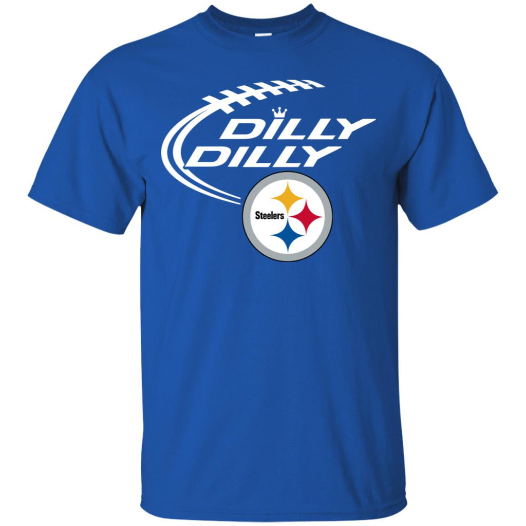 Dilly Dilly Pittsburgh Steelers Logo Nfl Football Men T-Shirt