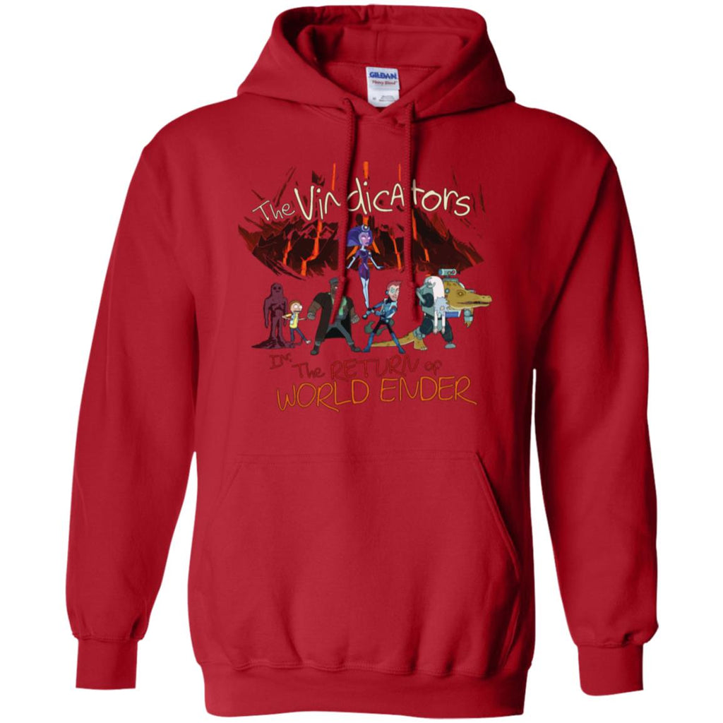 Rick And Morty The Vindicators Men Pullover Hoodie
