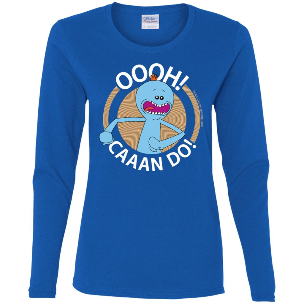 Rick And Morty Mr Meeseeks Oooh Caaan Do Mug Women Long Sleeve Shirt