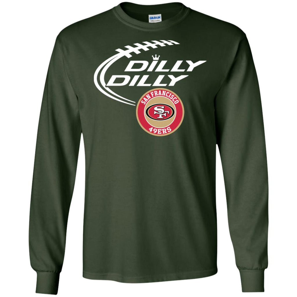 Dilly Dilly San Francisco 49ers Nfl Football Men Long SLeeve Shirt