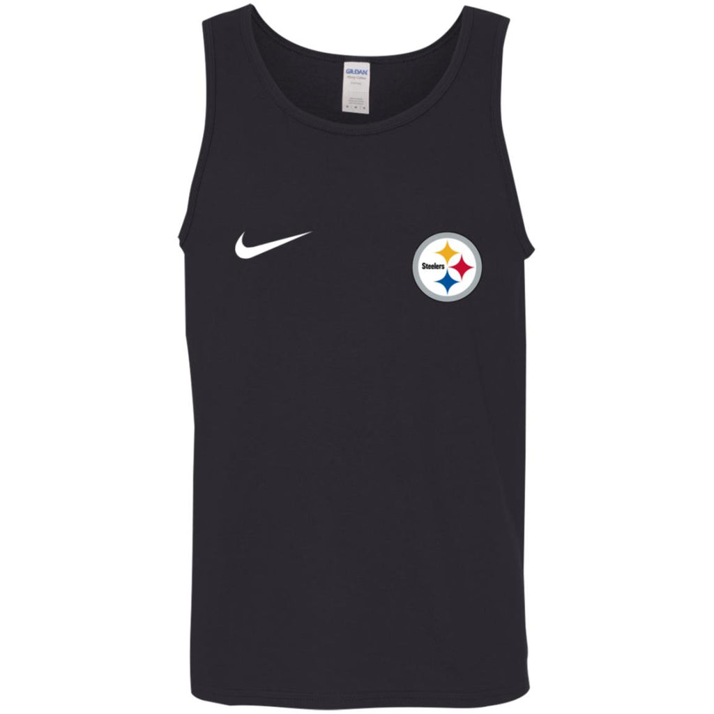 Nike Pittsburgh Steelers Logo Nfl Football Men Tank Top