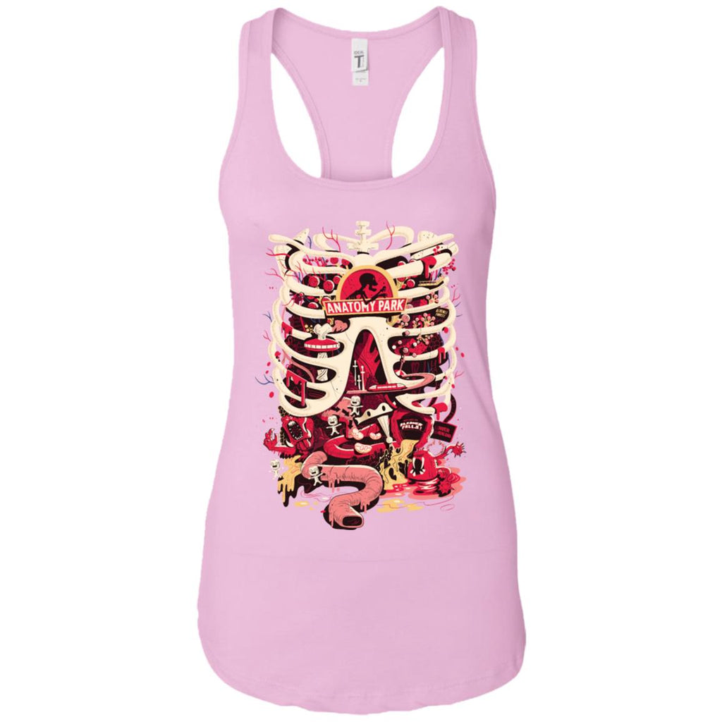Rick And Morty Anatomy Park Skeleton Women Tank