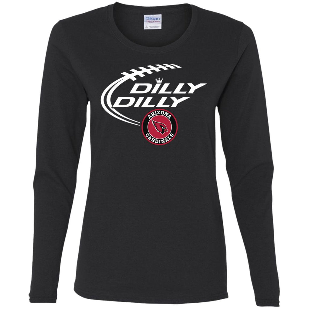 Dilly Dilly Arizona Cardinals Nfl Football Women Long Sleeve Shirt