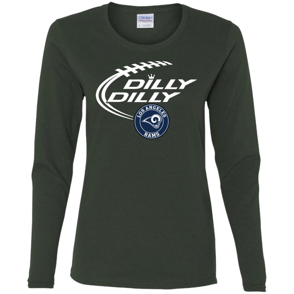 Dilly Dilly Los Angeles Rams Nfl Football Women Long Sleeve Shirt