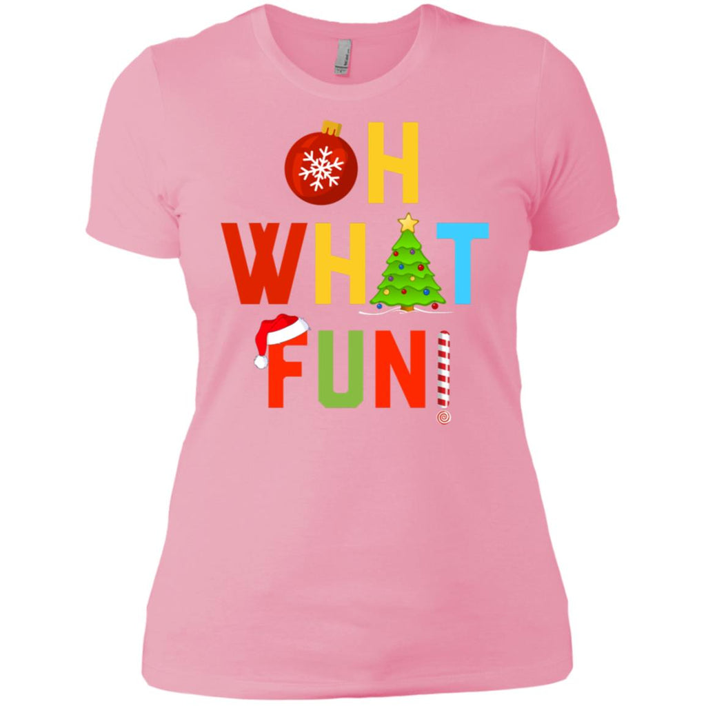 Oh What Fun Merry Christmas Women T-Shirt