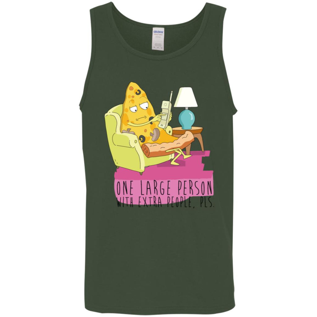 Rick And Morty Large Person With Extra People Men Tank Top