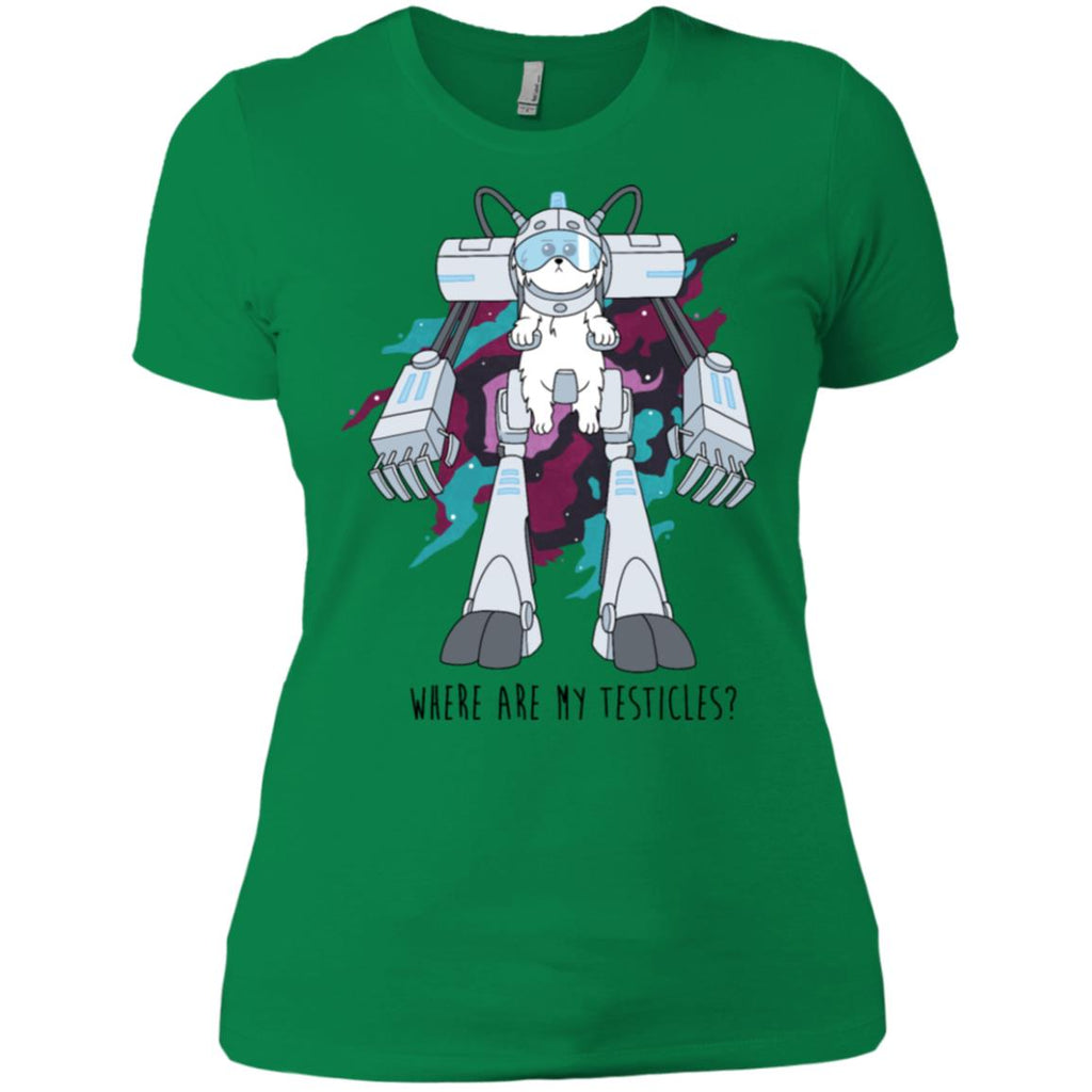 Rick And Morty Snuffles Funny Women T-Shirt