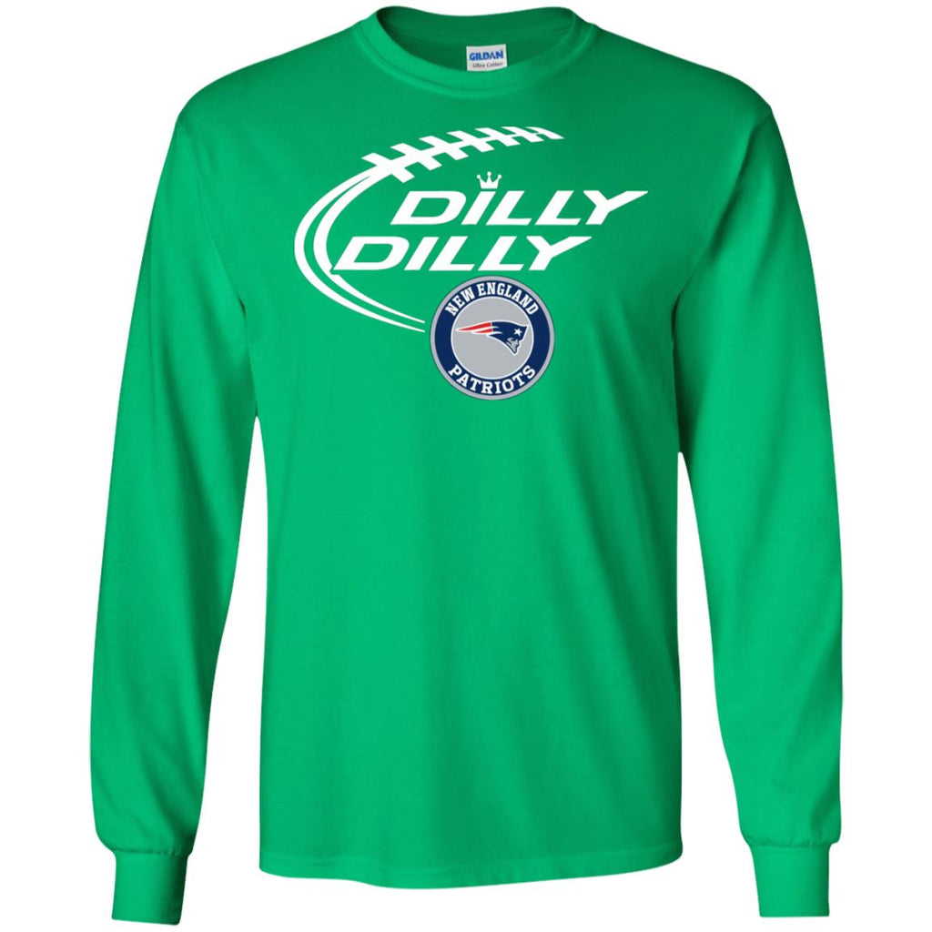 Dilly Dilly New England Patriots Nfl Football Men Long SLeeve Shirt