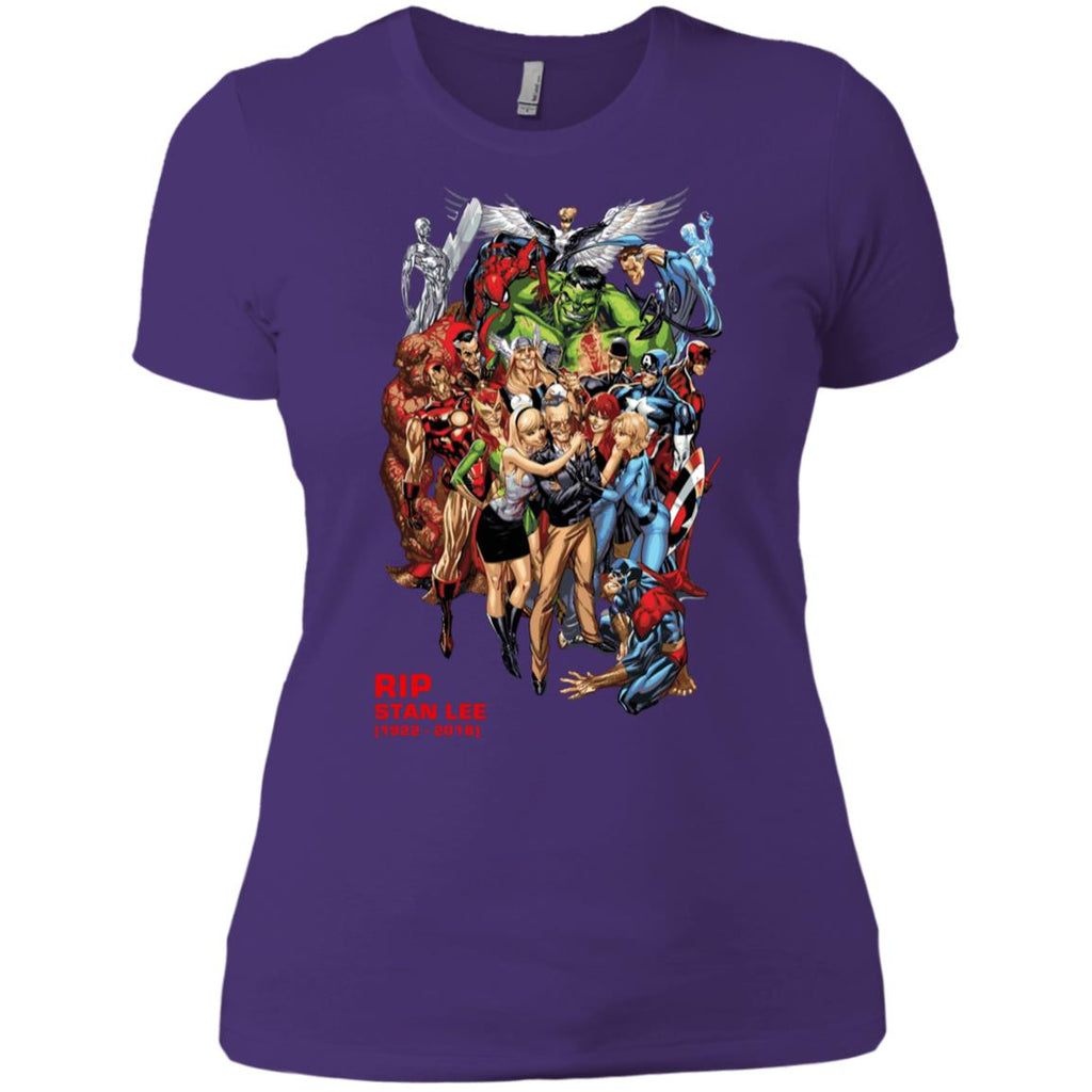 Rip Stan Lee Father Of Super Heroes Women T-Shirt