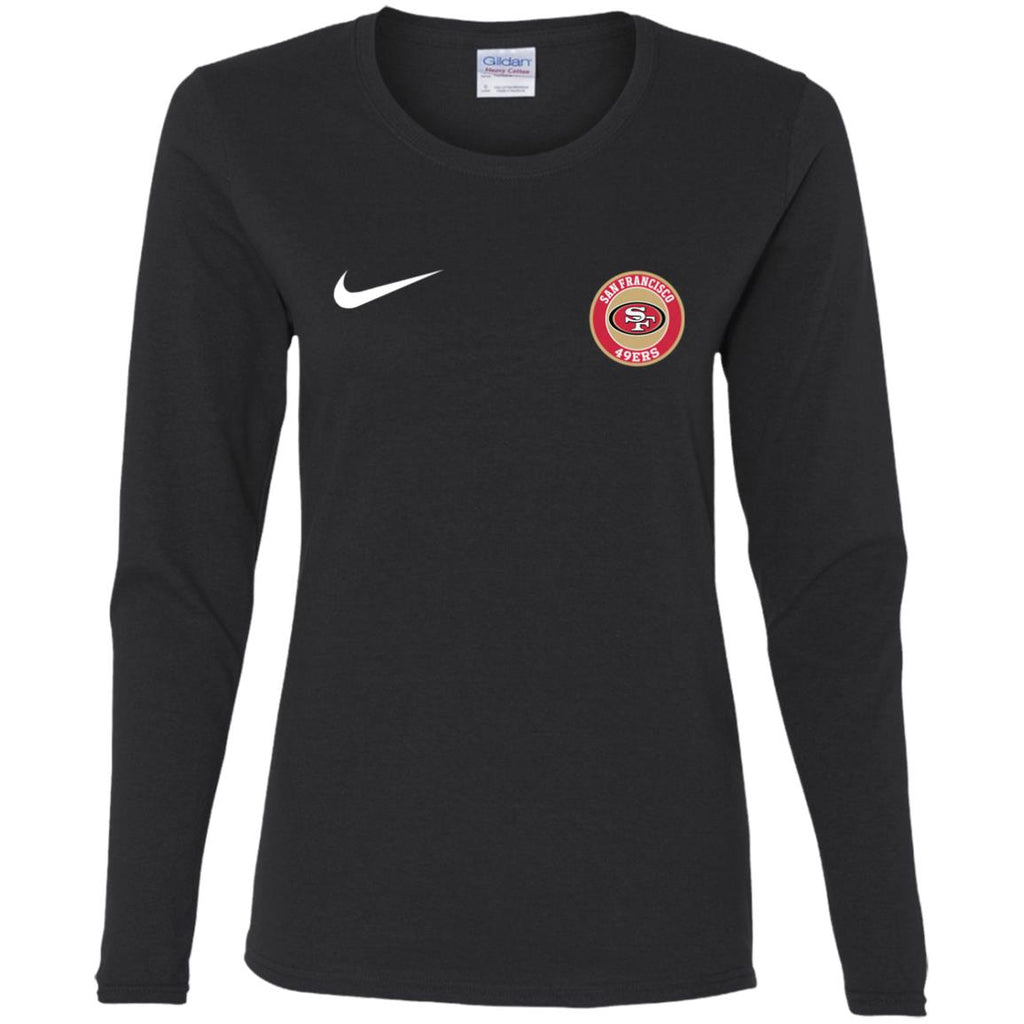 Nike San Francisco 49ers Nfl Football Women Long Sleeve Shirt