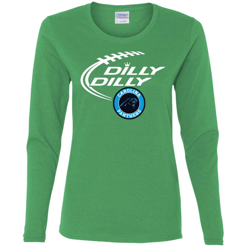 Dilly Dilly Carolina Panthers Nfl Football Women Long Sleeve Shirt