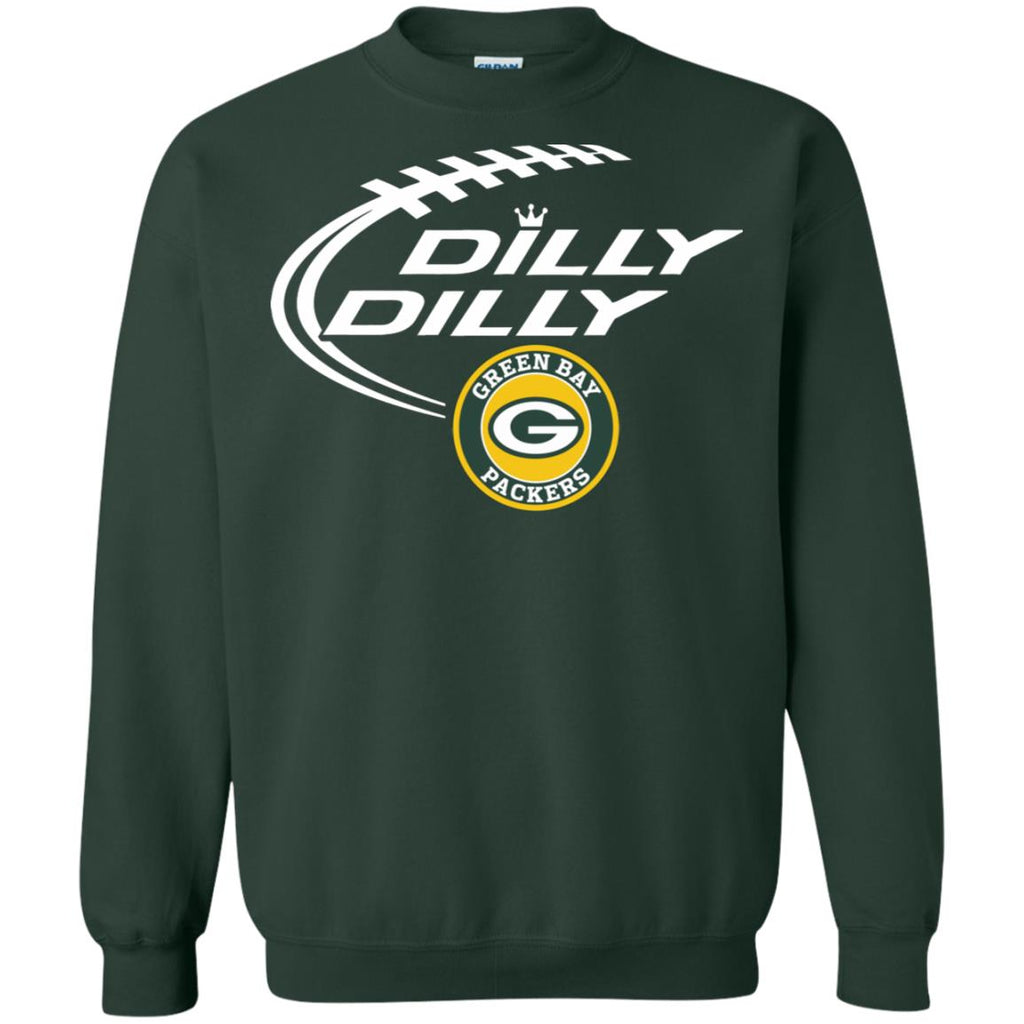 Dilly Dilly Green Bay Packers Nfl Football Unisex Crewneck Pullover Sweatshirt