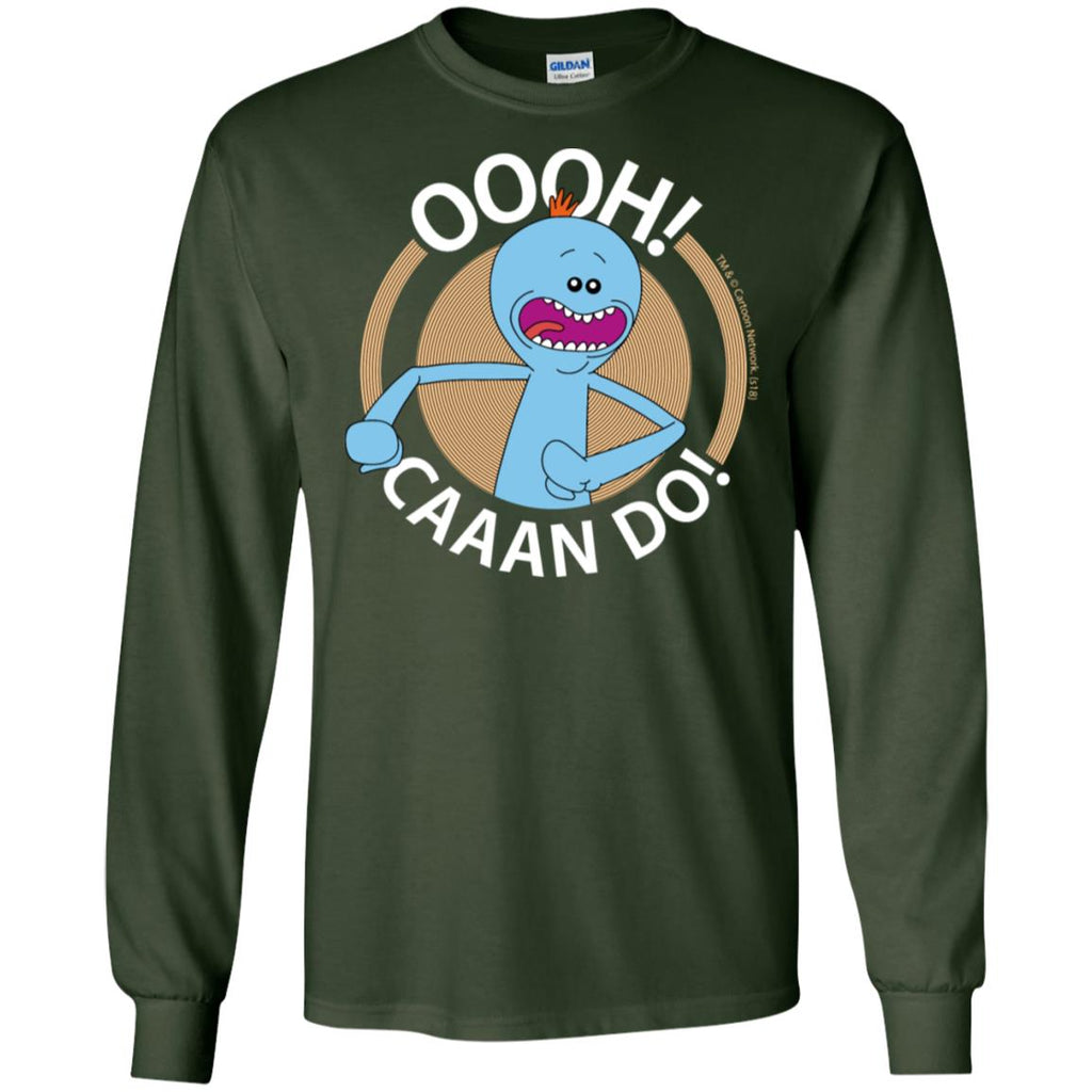 Rick And Morty Mr Meeseeks Oooh Caaan Do Mug Men Long SLeeve Shirt