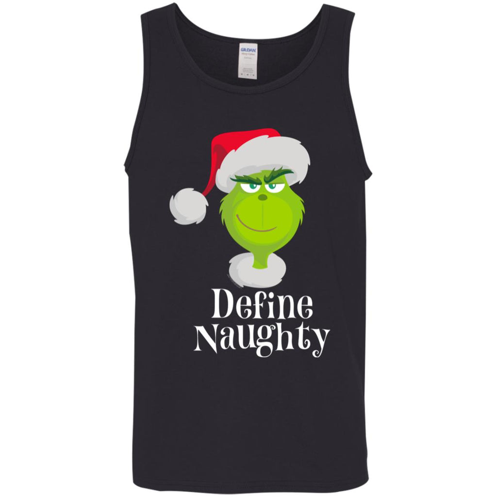 Dr. Seuss The Grinch Naughty Grinch Christmas Men Tank Top