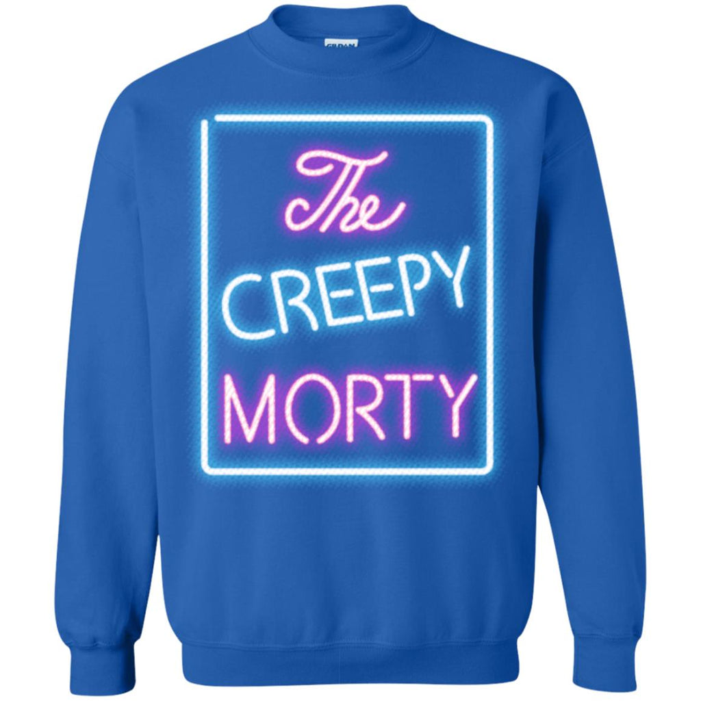 Rick And Morty The Creepy Morty Club Unisex Crewneck Pullover Sweatshirt