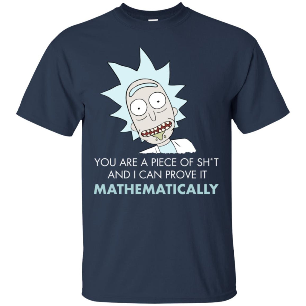 Rick And Morty Mathematical Proof Quote Men T-Shirt