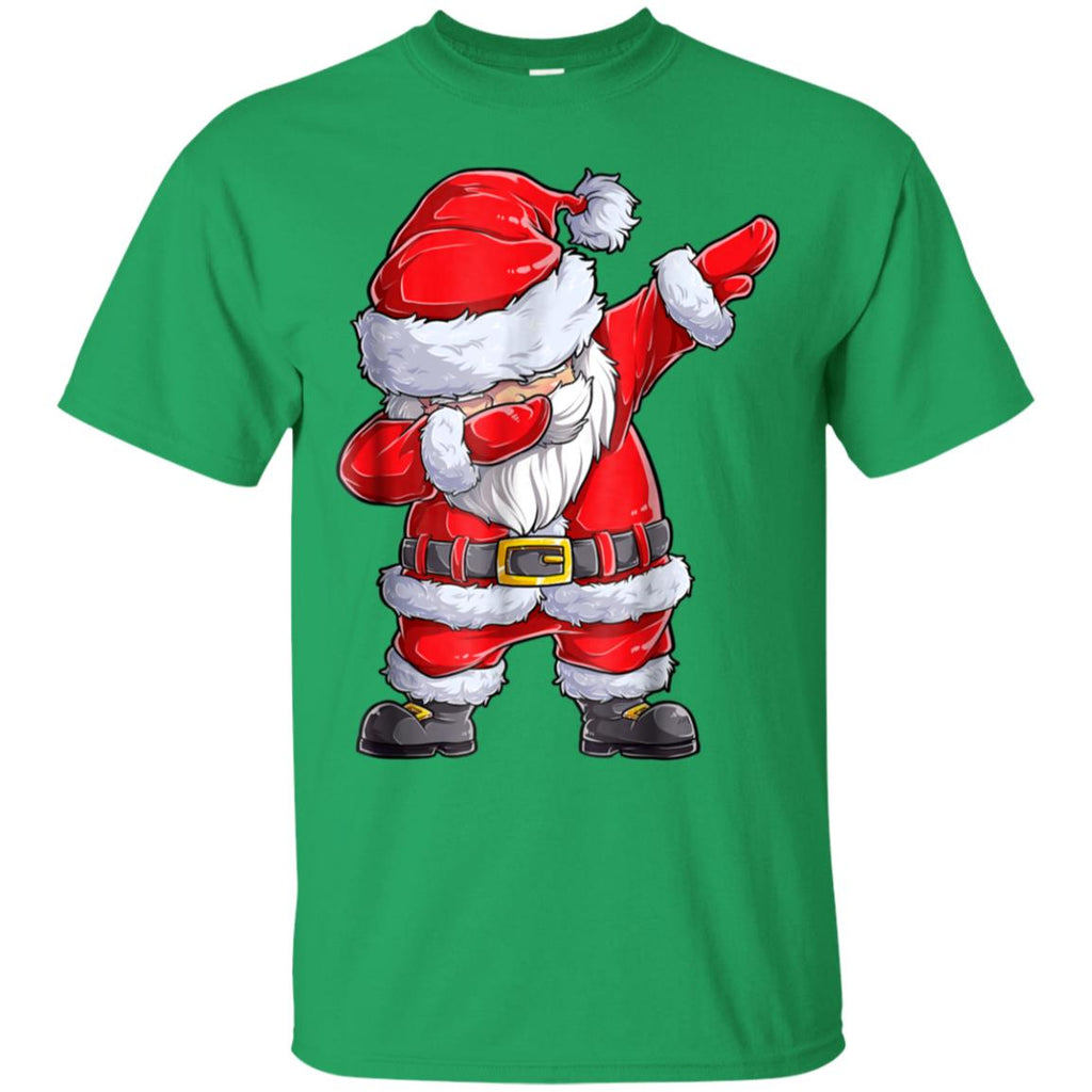 Dabbing Santa Shirt Christmas Boys Kids Men Xmas Gifts Tees Men T-Shirt