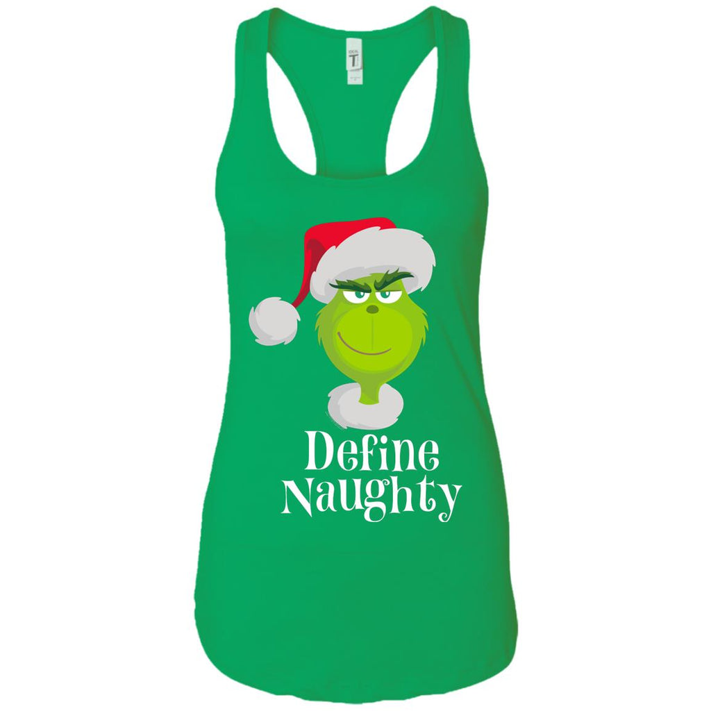 Dr. Seuss The Grinch Naughty Grinch Christmas Women Tank