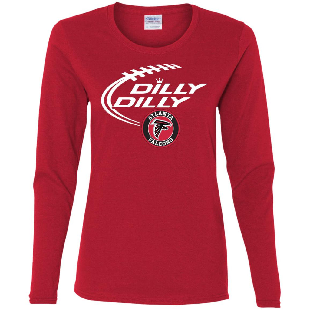 Dilly Dilly Atlanta Falcons Nfl Football Women Long Sleeve Shirt