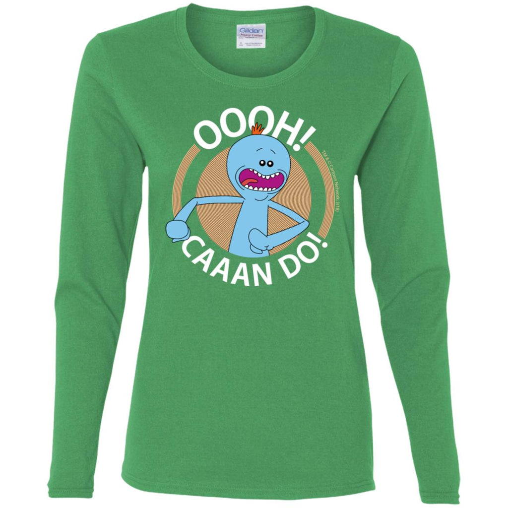 Rick And Morty Mr Meeseeks Oooh Caaan Do Mug Women Long Sleeve Shirt