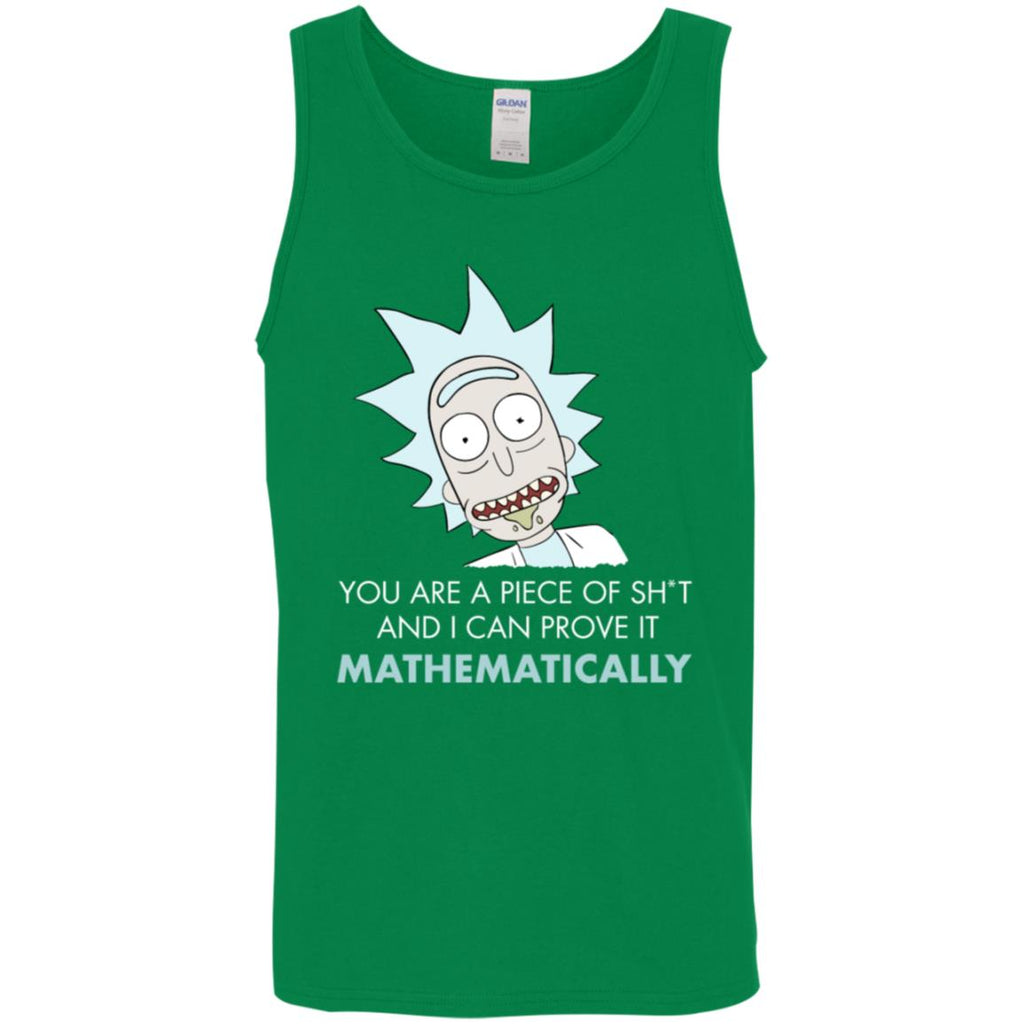 Rick And Morty Mathematical Proof Quote Men Tank Top
