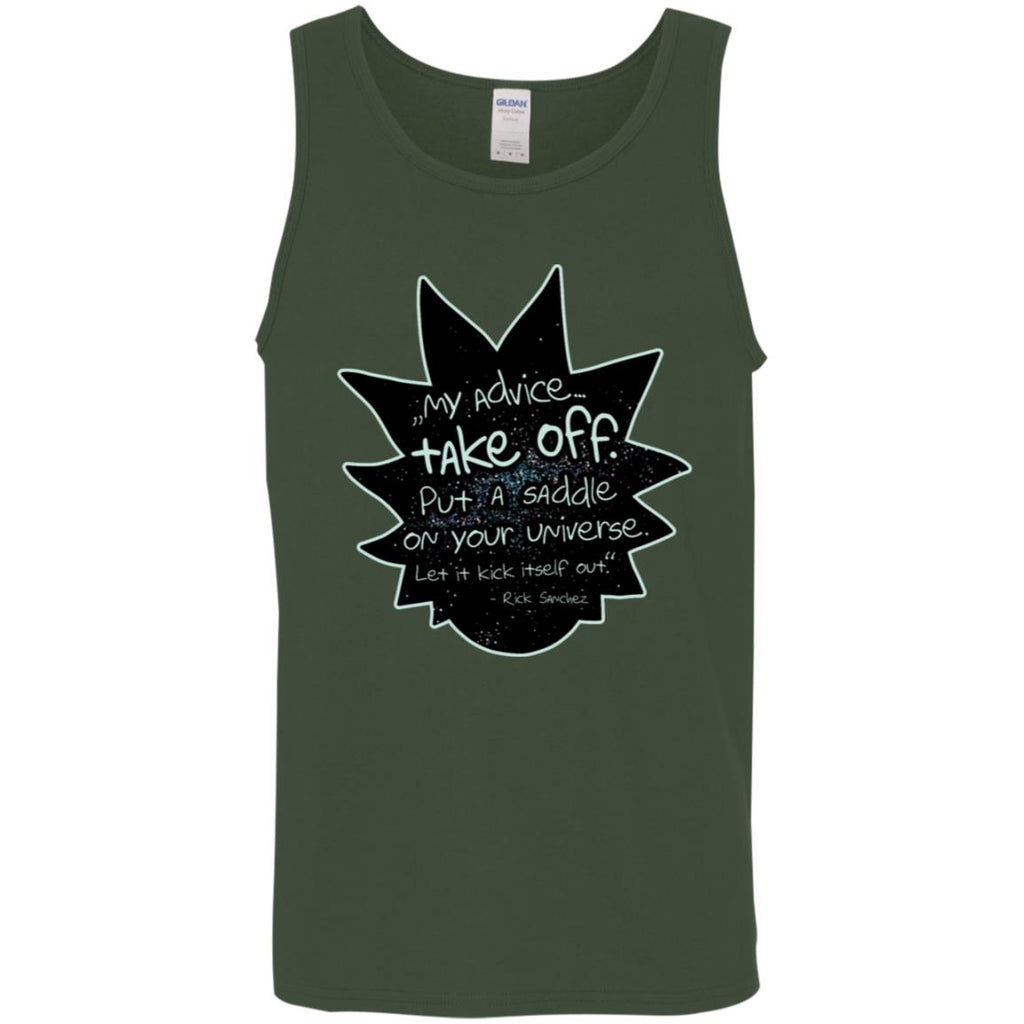 Rick And Morty My Advice  Take Off Men Tank Top