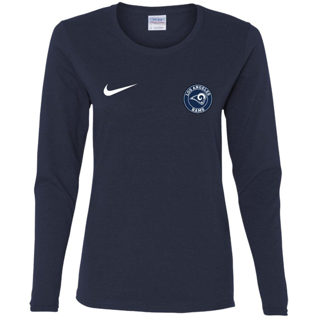 Nike Los Angeles Rams Nfl Football Women Long Sleeve Shirt