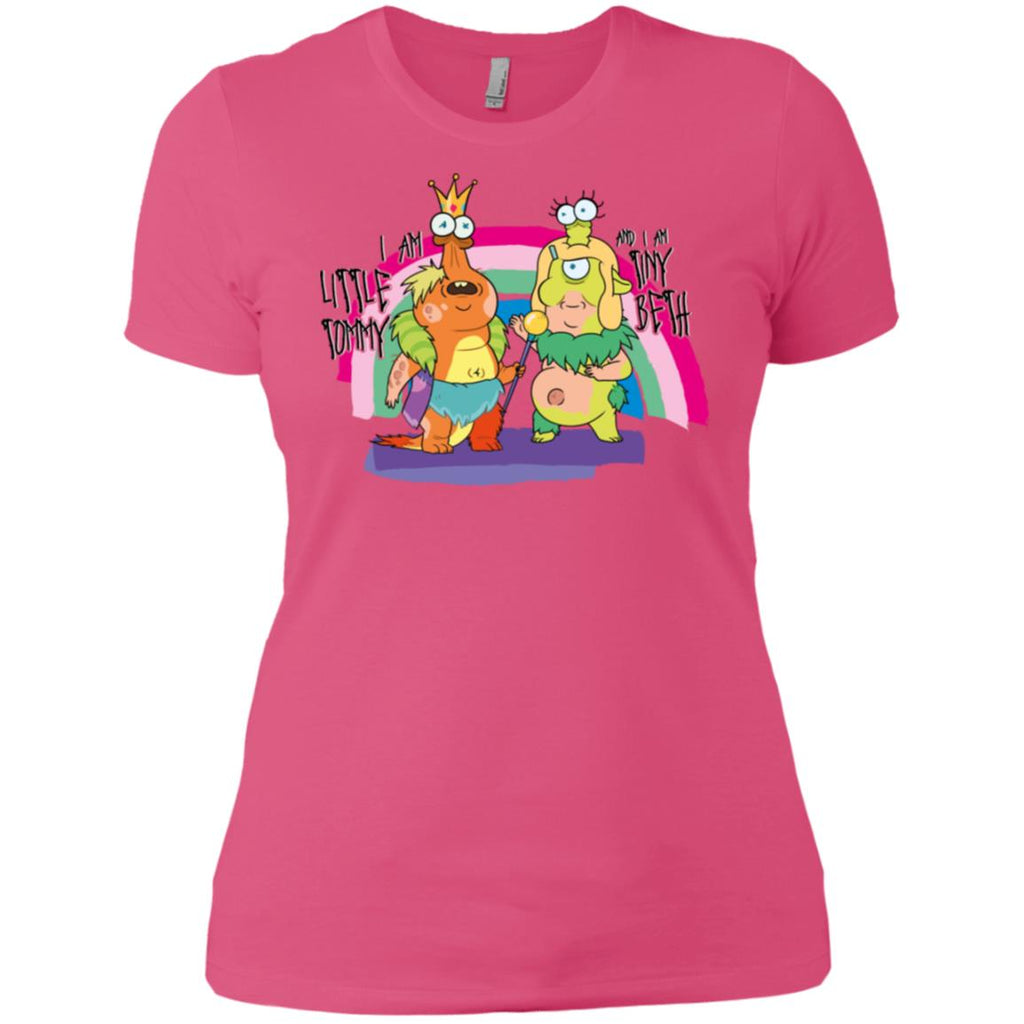 Rick And Morty Little Tommy And Tiny Beth Women T-Shirt